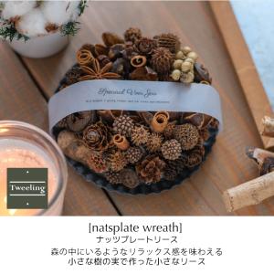 木の実のリース クリスマス オーナメント 飾り...の詳細画像1