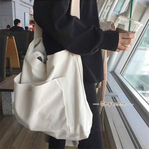 ショルダーバッグ トートバッグ キャンバス レ...の詳細画像1