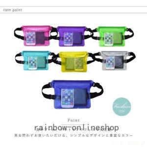 防水バッグ防水ポーチ海プールアウトドアフェスシ...の詳細画像2