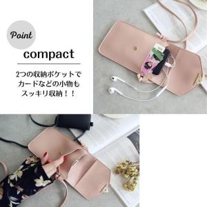 スマホポーチ レディース ショルダー 入れたま...の詳細画像1