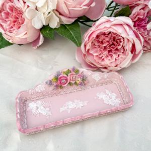 小物トレー(ピンク) かわいい、こだわりの逸品、リフォーム