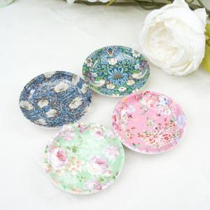 大倉陶園 美品 OKURA 金蝕バラ 中皿 2枚 ペア 20cmプレート ケーキ