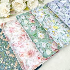 ローズトレイー お盆 花柄トレー 3個/1セット 姫系トレー バラ柄トレー