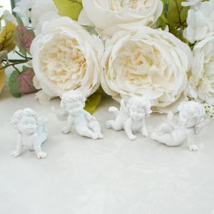 天使 エンジェル ❤︎ 陶器 ベル 鈴 エンジェルベル エンジェル Bell angel silver wings 天使の陶器 鈴 音のなる