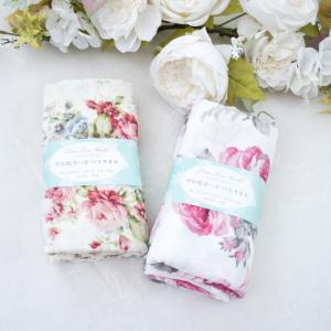 バスタオル おしゃれ ガーゼ 花柄 薔薇 ローズ...の商品画像