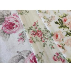 フェイスタオル おしゃれ ガーゼ 花柄 薔薇 ...の詳細画像3