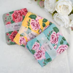 今治ビターローズ フェイスタオル 今治タオル 薔薇柄 フェイスタオル