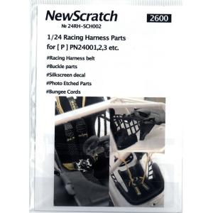 1/24 BMW M6 GT3 レーシングハーネスパーツ ニュースクラッチ 24RH-SCH002 ...