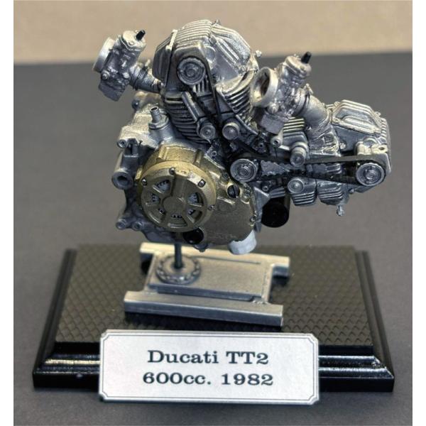 1/12 ドゥカティ TT2 600cc 1982 エンジンセットBrach Model BM-EN...