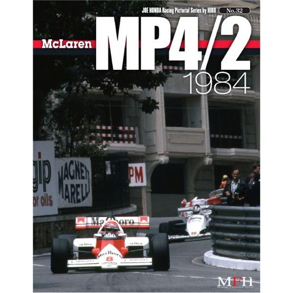 NO32. McLaren MP4/2 1984 Joe HONDA Racing Pictoria...