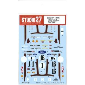 1/20 ウィリアムズ FW13 T社 1/20 FW13B対応 スタジオ27デカール