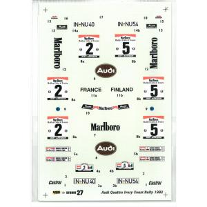DC270 1/24 Audi Quattro "Marlboro" WRC 1982 1982