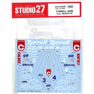 1/20 LEYTON HOUSE CG901B T社1/20CG901対応 スタジオ27 デカール : 車