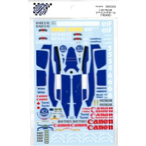 1/20 ウィリアムズ FW13B リペイントデカール タミヤ対応  エッフェアルテフィーチェ FE...