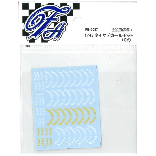 1/43 タイヤデカールセット GY  エッフェアルテフィーチェ FE-0087
