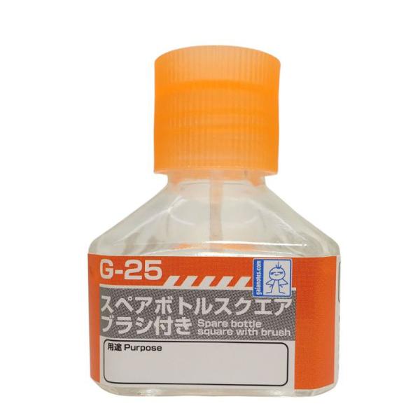 G-25 スペアボトル スクエア ブラシ付き 40ml ガイアノーツ G-25