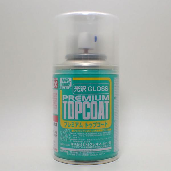 水性 Mr.プレミアムトップコート＜光沢＞ スプレー GSIクレオス B601