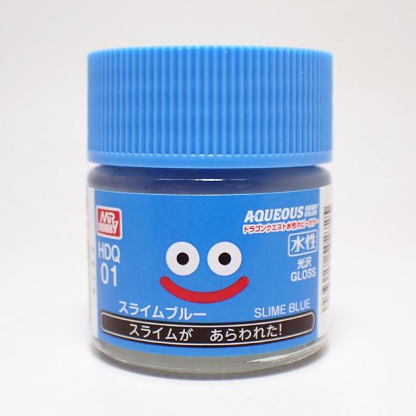スライムブルー ドラゴンクエスト水性ホビーカラー 10ml 光沢 GSIクレオスHDQ01