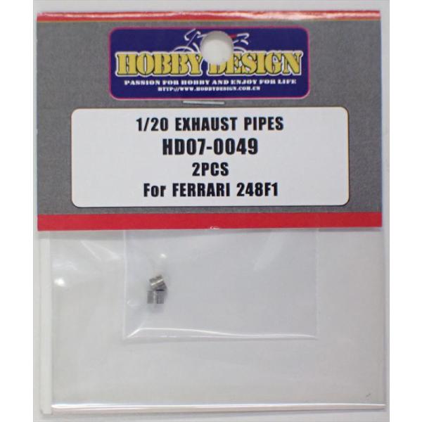 1/20 Exhaust Pipes For FERRARI 248F1 ホビーデザイン HD07-...
