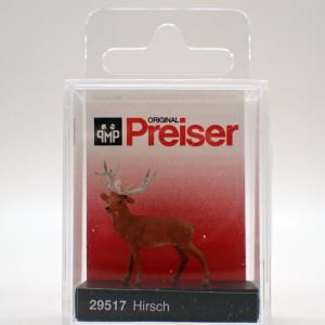 鹿 (塗装済み完成品 HO 1/87)【プライザー preiser 59000029517】｜barchetta