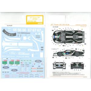 1/24 GT チームUK 2019LM R社「フォード GT ル・マン」対応  SHUNKOデカー...