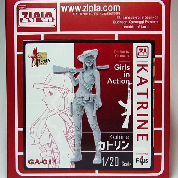 1/20 カトリン (1体入り)【ジルプラ Zlpla ガールズインアクション GA-011】