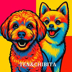 ポップアート 名入れ うちの子 ペット イラス...の詳細画像5
