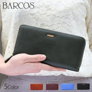 財布 レディース BARCOSグッドラックウォレットラウンド型
