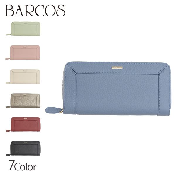 BARCOS シュリンクレザー切替ロングウォレット　ロビン レディース 全7色 ONESIZE バル...