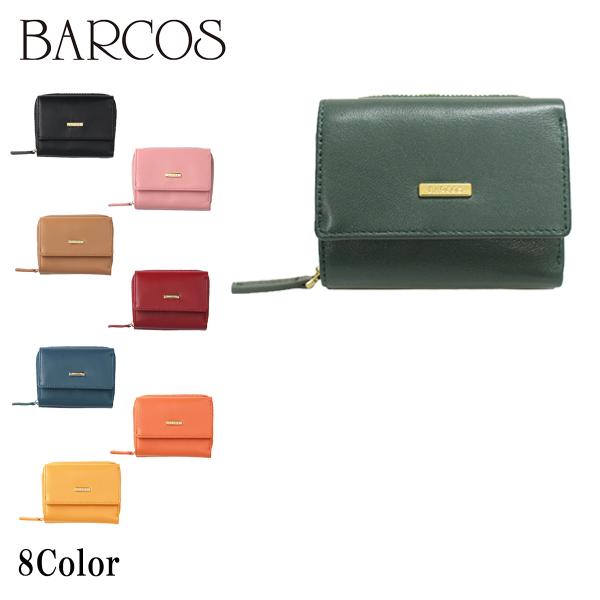 BARCOS GLウォレット ゴートレザー3つ折り財布 ＜エルザ＞ レディース 全1色 ONESIZ...