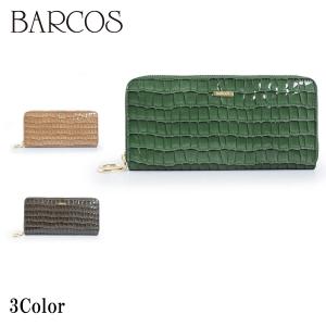 BARCOS ソフトステンドガラスレザーラウンド型財布 レディース 全3色 ONESIZE バルコス｜barcos