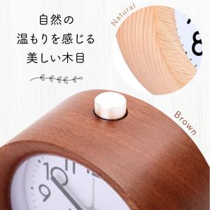 目覚まし時計 置き時計 アナログ おしゃれ 電...の詳細画像1