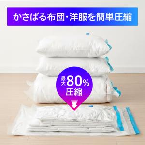 布団圧縮袋 掃除機 ポンプ付き 吸引ポンプ コ...の詳細画像1