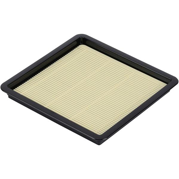 そば皿 角 プラスチック すのこ付 風味処 HB-5802 蕎麦 食器 天ぷら皿 寿司 パール金属