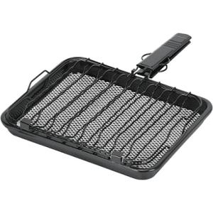 パール金属 魚焼き器 焼き風味 ワイドクリンプ魚焼 ガス火専用