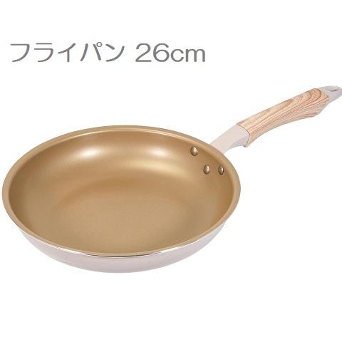 フライパン 26cm IH対応 ロングライフスピンコート HC-476 汚れをはじく 軽量 ツルツル...