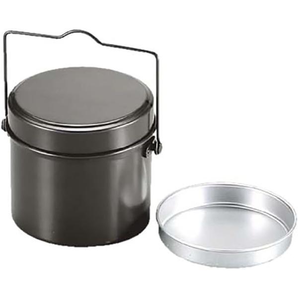 飯ごう 4合炊き 林間 丸型 ハンゴー M-5546 飯盒 はんごう キャンプ ご飯 炊飯 バーベキ...