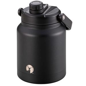 水筒 2.5L キャプテンスタッグ HDウォータータンク 2500ml ブラック UE-3530 保冷 直飲み ステンレスボトル 真空断熱 大容量｜bargain-l