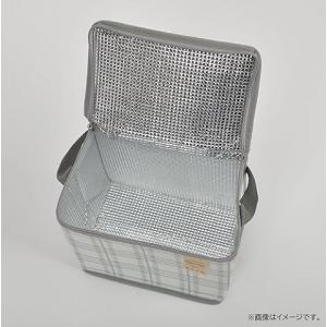 クーラーバッグ 8L グレー/チェック ブラン...の詳細画像2