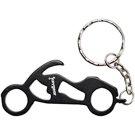 key gear 栓抜き ボトルオープナー ブラック バイク YF-950 キーホルダー ミニ キー...