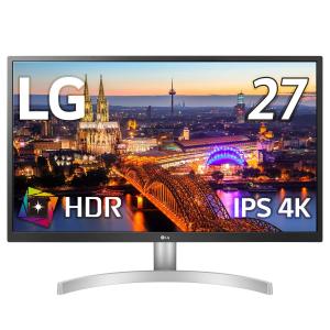 LG ゲーミング モニター ディスプレイ 27UL500-W 27インチ/4K/HDR(標準輝度:300cd/m2)/IPS非光沢/HDMI×2、DisplayPort/FreeSync/ブルーライト低減