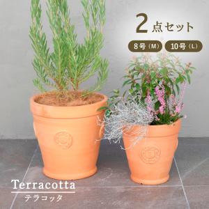 植木鉢 アンティーク調 おしゃれ テラコッタ鉢 外寸□30cm オリーブ