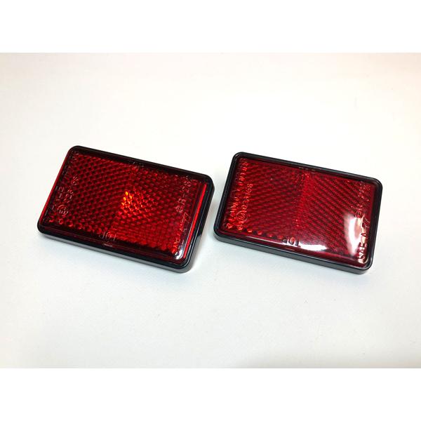 カワサキ 純正 サイド リフレクター 反射板 赤色 Z750FX Z1000MK2 ゼファー750F...