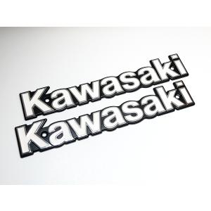 カワサキ 純正 シートカウル エンブレム Kawasaki ゴールド文字 Z750GP
