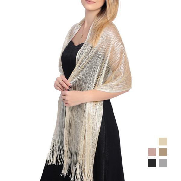 ショール フラットスカーフ スカーフ 結婚式 パーティ イブニングドレス パーティードレス レディー...