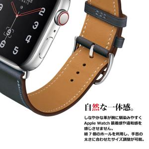 アップルウォッチレザーバンド ベルト 38mm...の詳細画像3