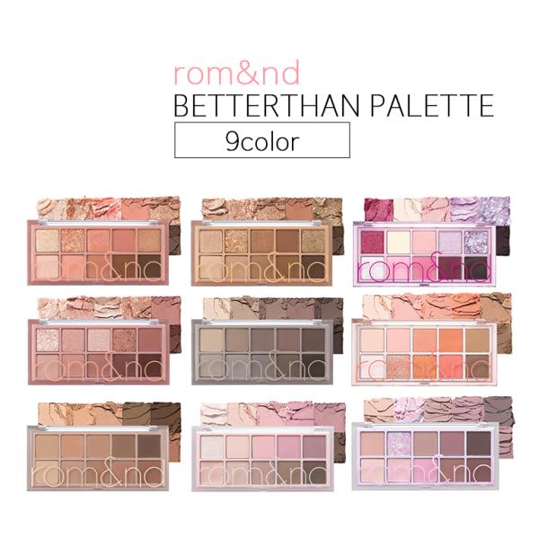 BETTER THAN PALETTE ロムアンド ベターザンパレット エナジェティックブライト 澄...