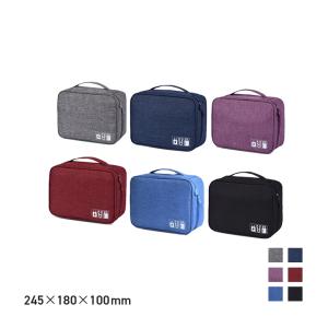 ガジェットポーチ トラベルポーチ シンプル 収納ポーチ