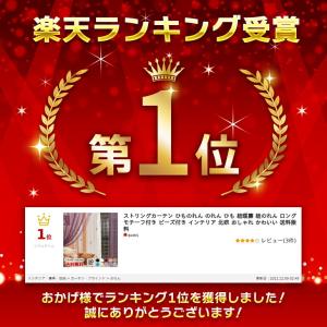 ストリングカーテン ロング インテリア おしゃ...の詳細画像2