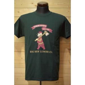 フェローズ Tシャツ PHERROW’S 19S-PT16 BIG BEN LUMBR CO. Tシ...